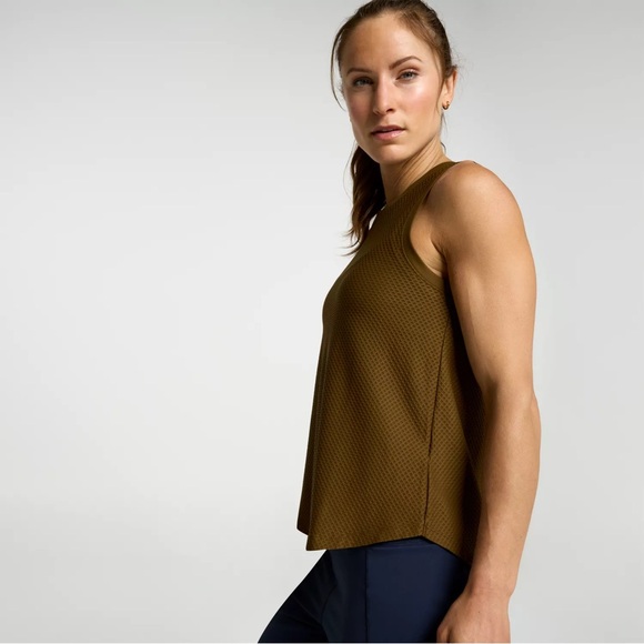 CALIA Renew Tank NWT Size XS in Olive Khaki Color Sleeveless Top - Picture 3 of 9